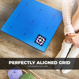 Red Suricata Knit Blocking Bundle – Blocking Mats & Knit Blocking Combs & Adjustable Sock Blockers (CMs Grid)-Blocking Mats-Red Suricata