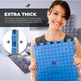 Red Suricata Knit Blocking Bundle – Blocking Mats for Knitting & Knit Blocking Comb Set (CMs Grid)-Blocking Mats-Red Suricata
