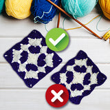 Red Suricata Knit Blocking Combs – 2-Pack of Set of 25 Combs + Extra 100 T-pins-Knit Blockers-Red Suricata