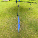 Red Suricata Blue Multi Terrain Sun Shade Canopy Tent Sunshade with sand bags & ground anchor screws