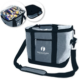 Red Suricata Heathered Grey/Black Collapsible 45can 30L Cooler Bag-Cooler-Red Suricata