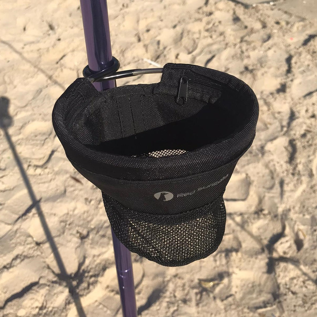 Red Suricata Beverage Holder – Holds one cup, can or bottle - for Family Beach Sun Shade-Accessories-Red Suricata