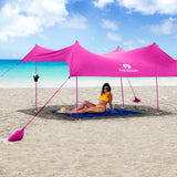 Red Suricata Beverage Holder – Holds one cup, can or bottle - for Family Beach Sun Shade-Accessories-Red Suricata