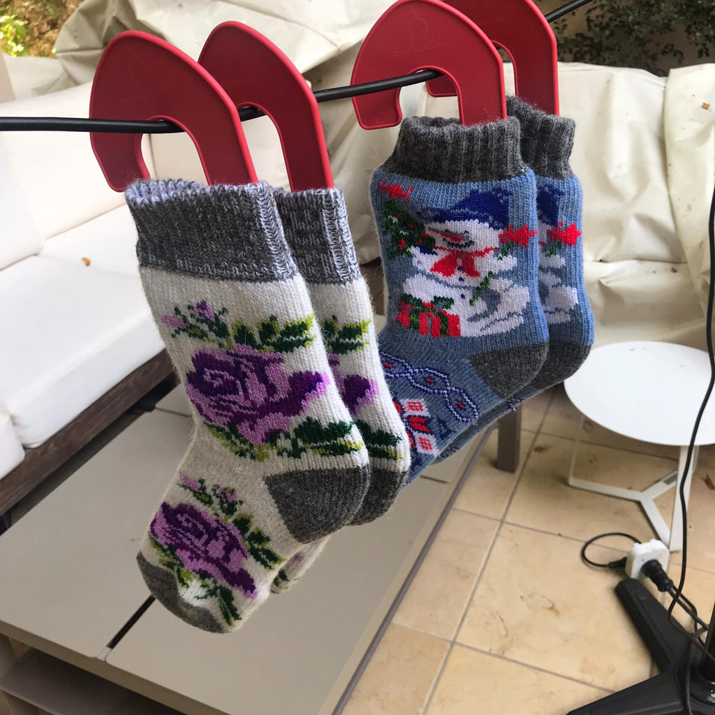 Red Suricata Adjustable Size Sock Blockers - 2 Pairs (4 units) of Socking Stretchers-Sock Blockers-Red Suricata