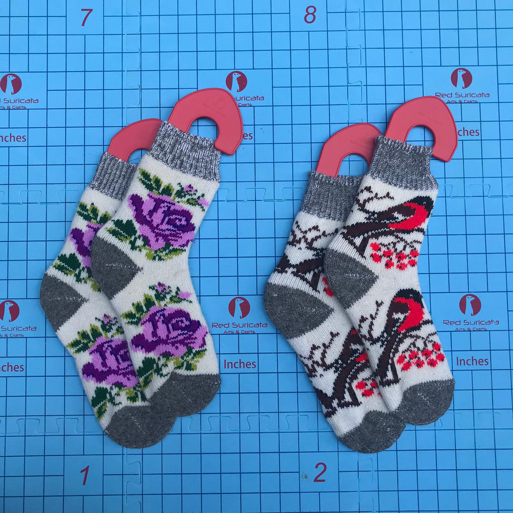 Red Suricata Adjustable Size Sock Blockers - 2 Pairs (4 units) of Socking Stretchers-Sock Blockers-Red Suricata