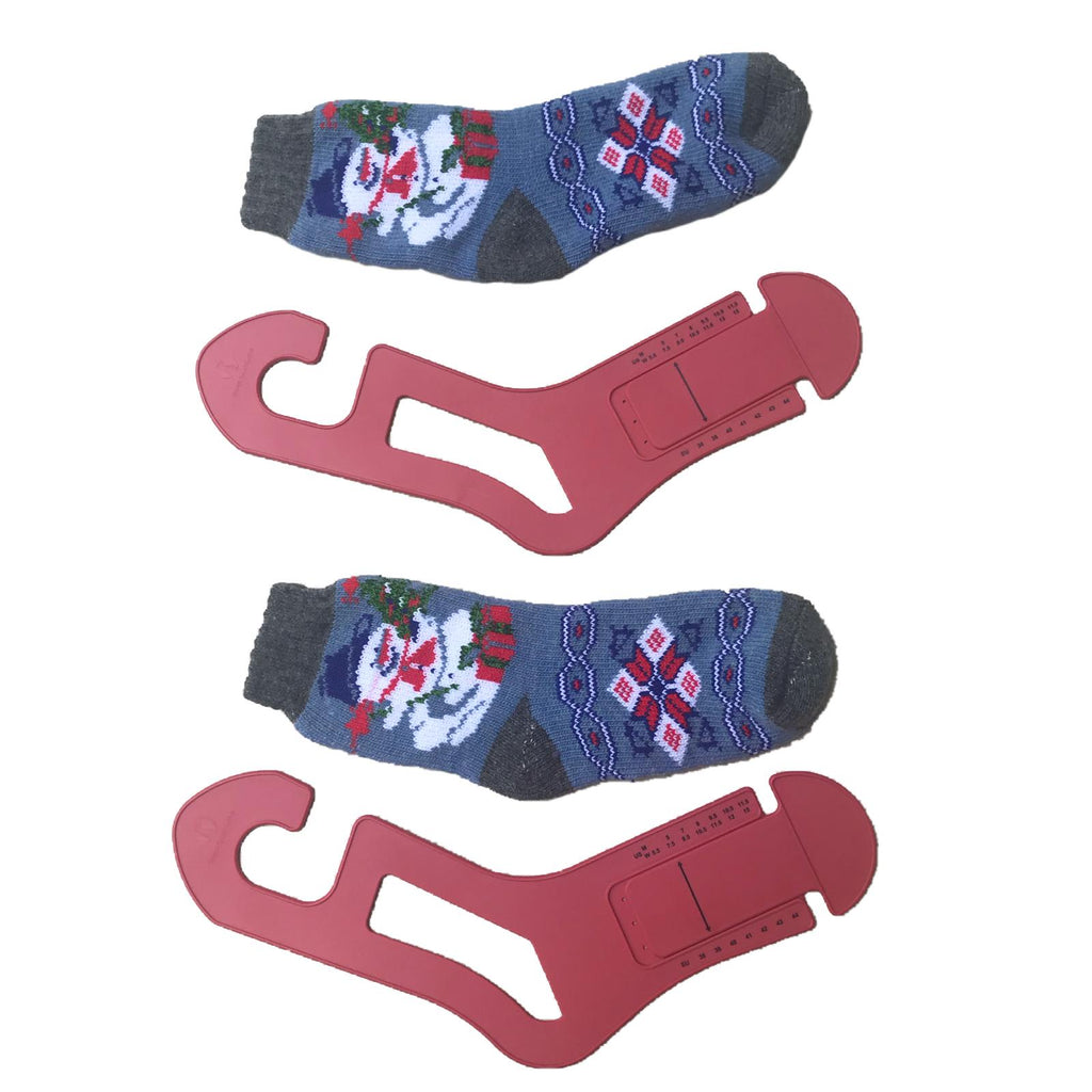 Red Suricata Adjustable Size Sock Blockers - Pair of Socking Stretchers-Sock Blockers-Red Suricata