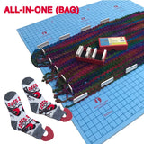 Red Suricata Knit Blocking Bundle – Blocking Mats & Knit Blocking Combs & Adjustable Sock Blockers (CMs Grid)-Blocking Mats-Red Suricata