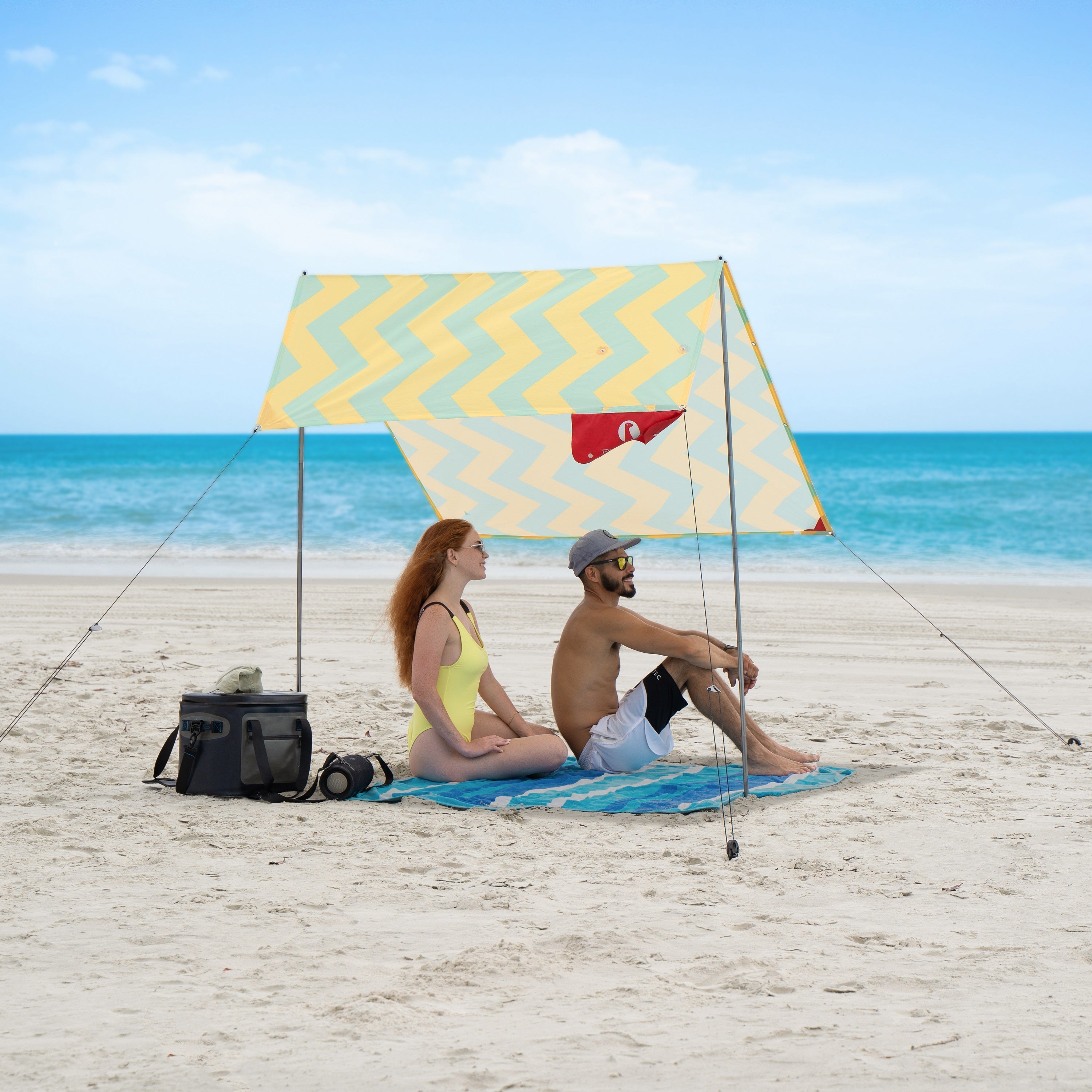 Premium　その他アレンジメント用品、資材　Canopy　Multi-Terrain　Backpack,　Beach　Beach　Suricata　In　U　Red　Tent