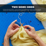 2-Sided Blocking Mats For Knitting-Red Suricata