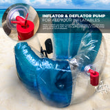 Red Suricata Powerful Little Rechargeable Electric Air Pump for Inflatables-Accessories-Red Suricata