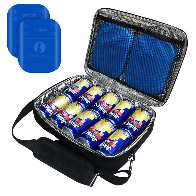 2pack Skinny Can Cooler Bag, Wine Cooler Bag Beer Cooler For