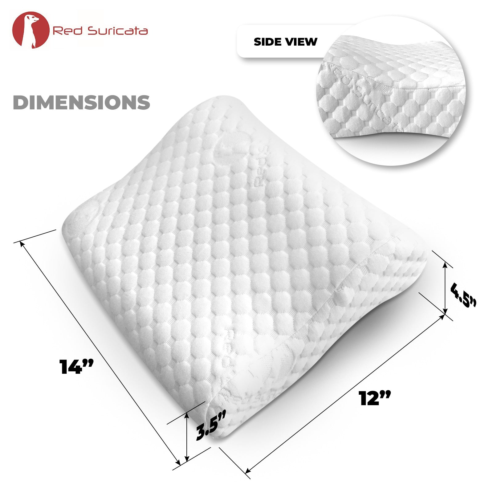 Travel Contour Mini Pillow-Travel-Red Suricata